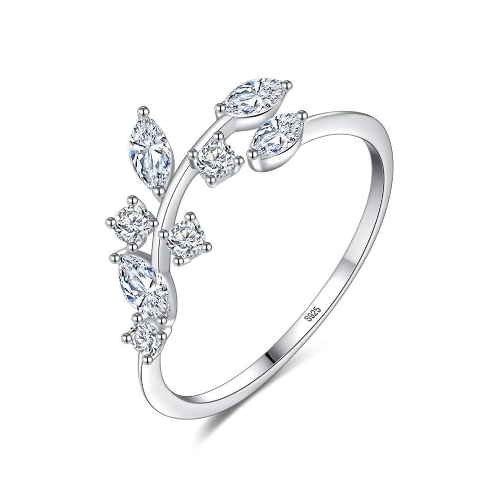 Leaf Engagement ring