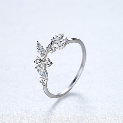 Leaf Engagement ring - EZdeels