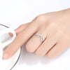 leaf wedding ring