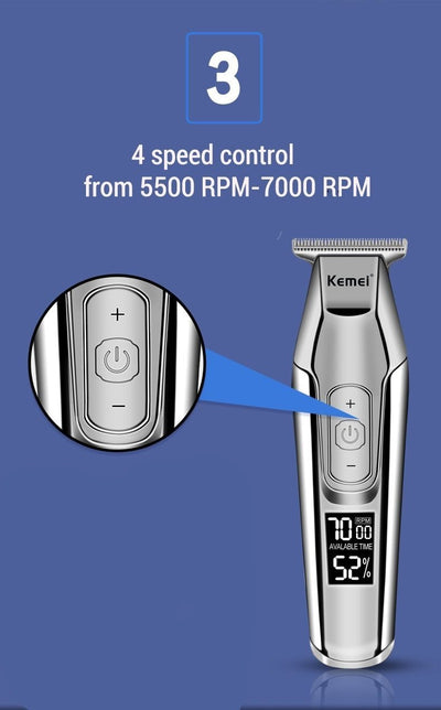 LCD Display Hair Clipper - EZdeels