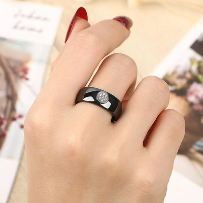 Crystal Wedding Ring For Women - EZdeels