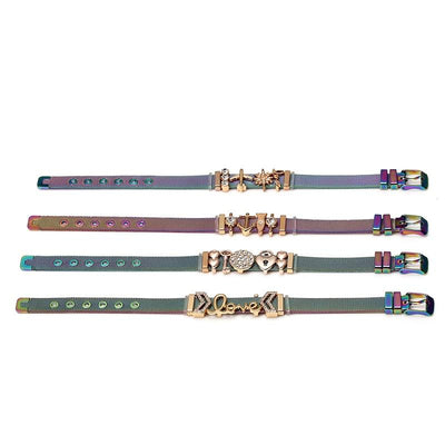 Colorful Mesh Watch Belt Bracelets - EZdeels