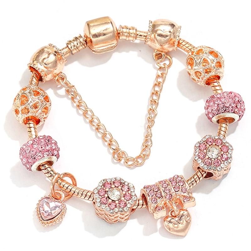 Crystal Beads Fine Bracelets Women - EZdeels