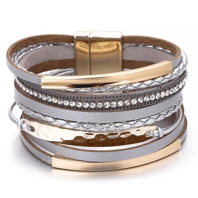 Multilayer Leather Bracelet - EZdeels