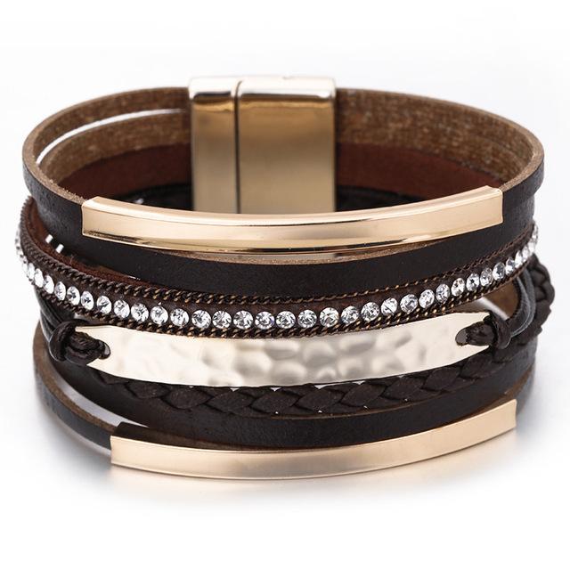 Multilayer Leather Bracelet - EZdeels