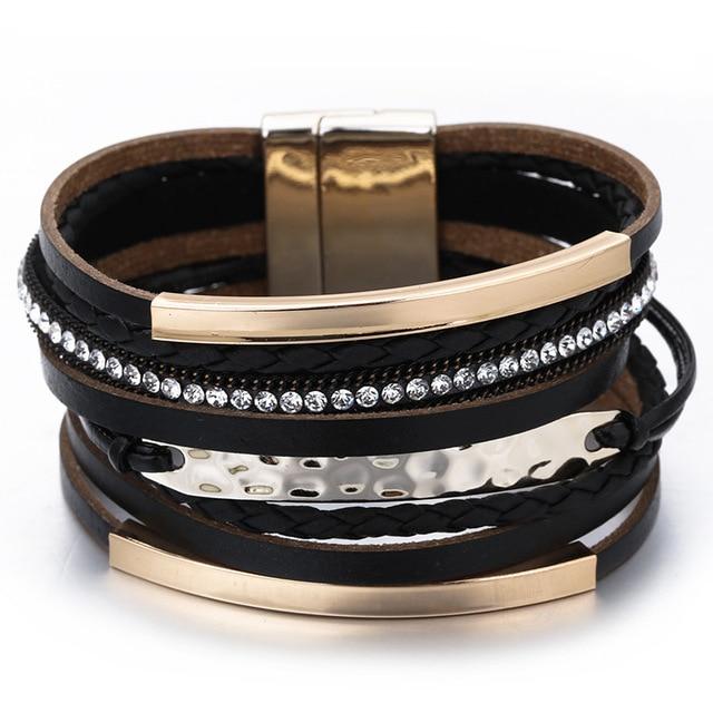 Multilayer Leather Bracelet - EZdeels