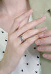 Sterling Silver Fine Wedding Ring - EZdeels