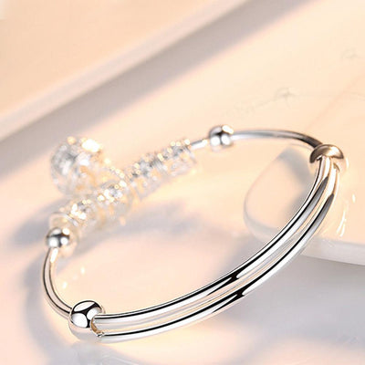 Artificial Stone Bangle Cuff Bracelet - EZdeels