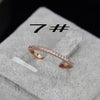 CZ Rose Gold Color Bracelet - EZdeels