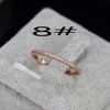 CZ Rose Gold Color Bracelet - EZdeels