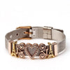 Love Heart Beaded Mesh Bracelet - EZdeels