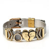 Love Heart Beaded Mesh Bracelet - EZdeels