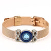 Love Heart Beaded Mesh Bracelet - EZdeels