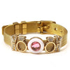 Love Heart Beaded Mesh Bracelet - EZdeels