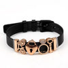 Love Heart Beaded Mesh Bracelet - EZdeels