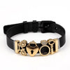 Love Heart Beaded Mesh Bracelet - EZdeels