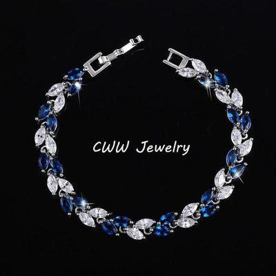 Trendy Cubic Zirconia Bracelet - EZdeels