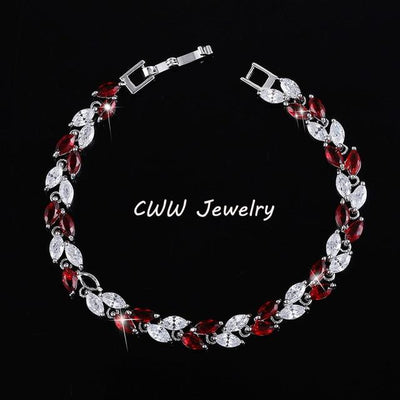 Trendy Cubic Zirconia Bracelet - EZdeels