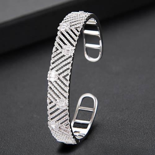 Trendy Luxury Bangle Cuff Bracelet - EZdeels