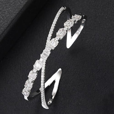 Trendy Luxury Bangle Cuff Bracelet - EZdeels