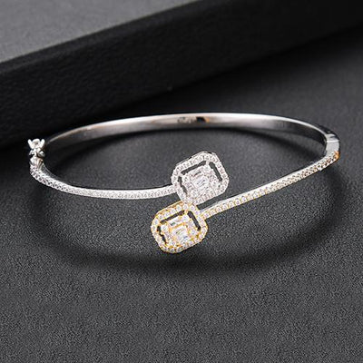 Trendy Luxury Bangle Cuff Bracelet - EZdeels