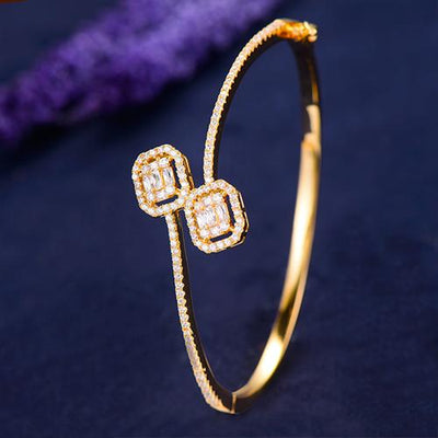 Trendy Luxury Bangle Cuff Bracelet - EZdeels