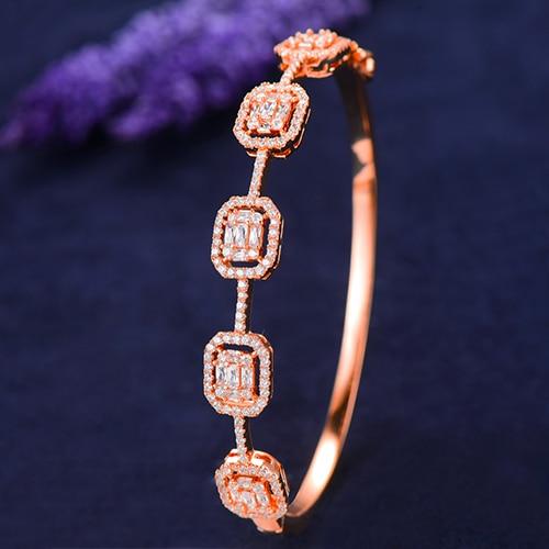 Trendy Luxury Bangle Cuff Bracelet - EZdeels