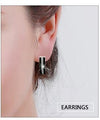 Cubic Zircon Ring And Earring Set - EZdeels