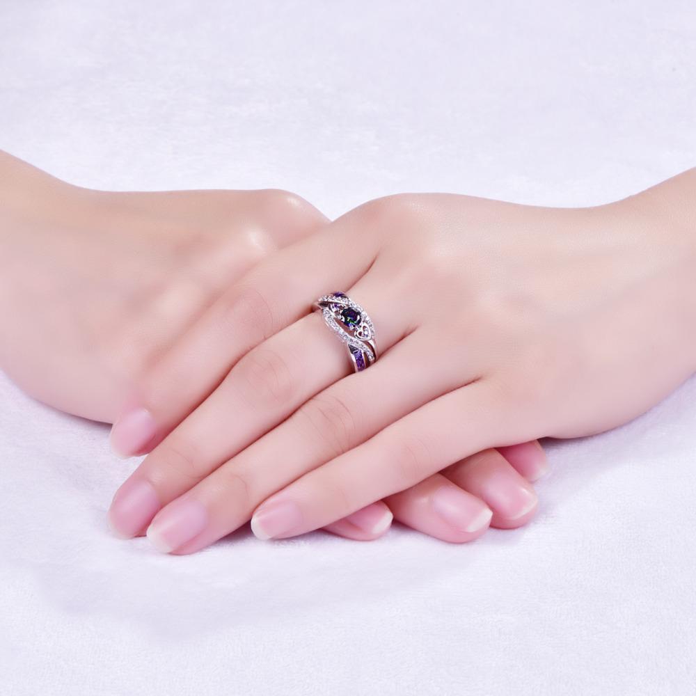 Oval Heart Design Women Ring