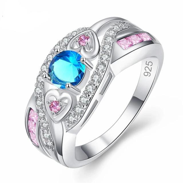 Oval Heart Design Women Ring