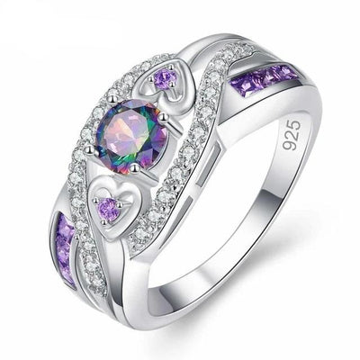 Oval Heart Design Women Ring