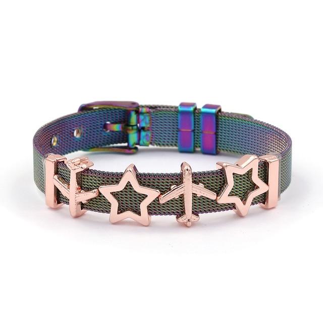 Colorful Mesh Watch Belt Bracelets - EZdeels